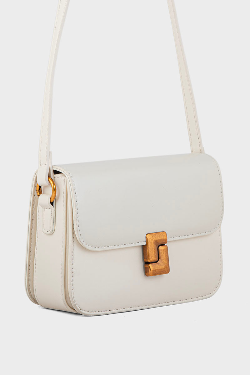 Flap Shoulder Bags BS2104-Off White