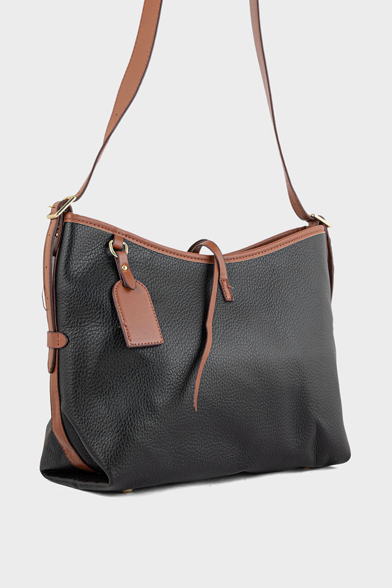 Tote Hand Bags BS2084-Black