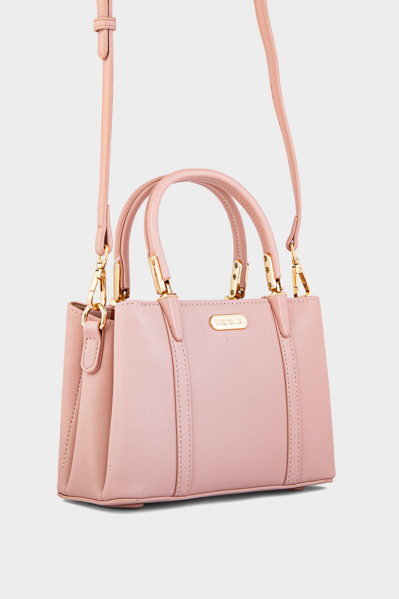 Tote Hand Bags BS2043-Teal Pink