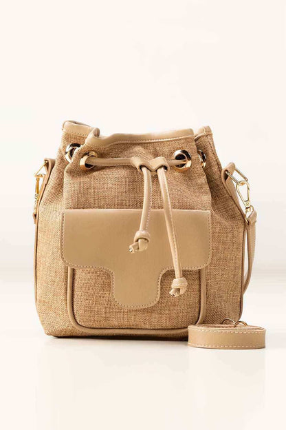 Beige Bucket Bag IWB-BKB24-008