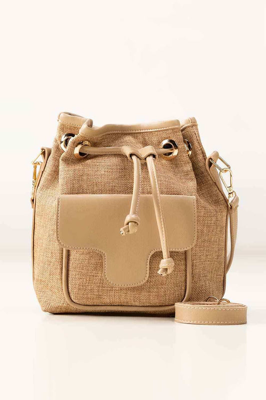 Beige Bucket Bag IWB-BKB24-008