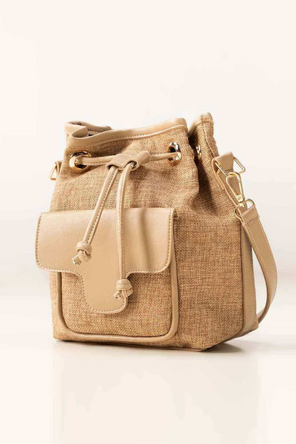 Beige Bucket Bag IWB-BKB24-008