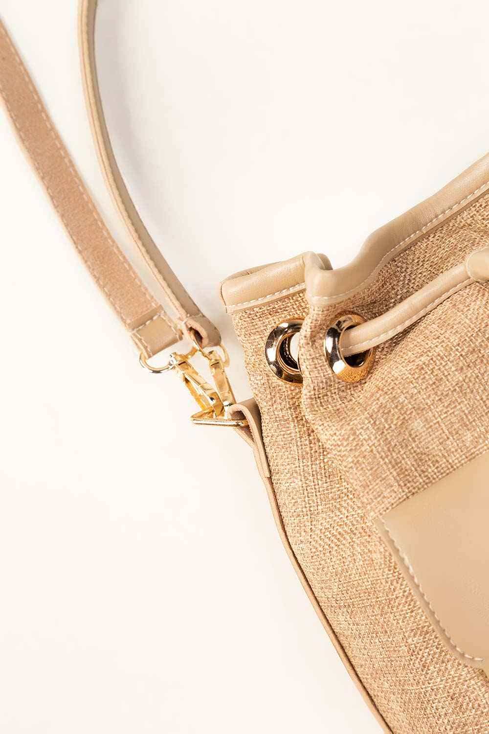Beige Bucket Bag IWB-BKB24-008