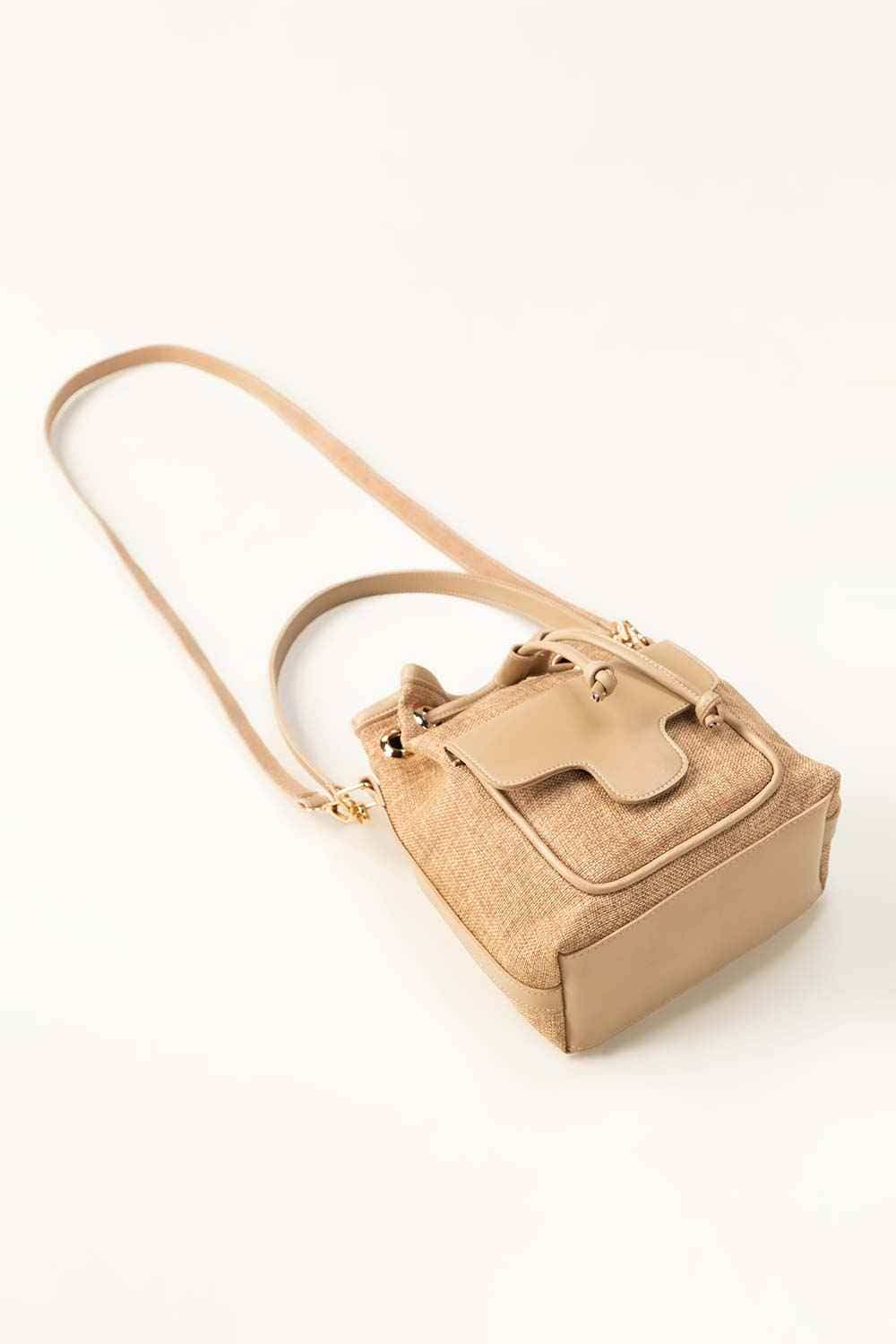 Beige Bucket Bag IWB-BKB24-008