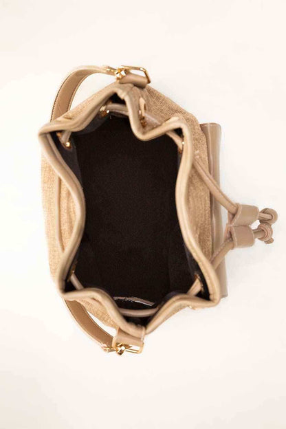 Beige Bucket Bag IWB-BKB24-008