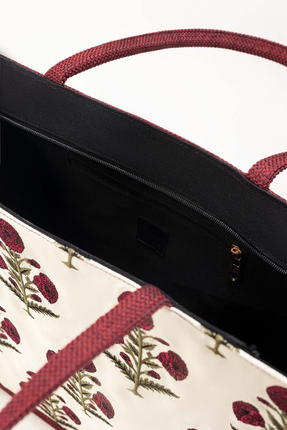 Maroon Tote Bag IBS-TTB25-003