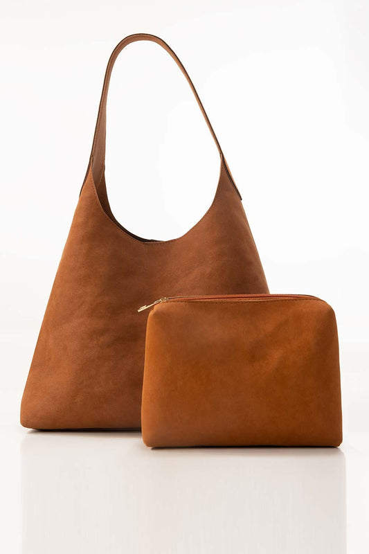 Tan Shoulder Bag IBS-SHB25-002