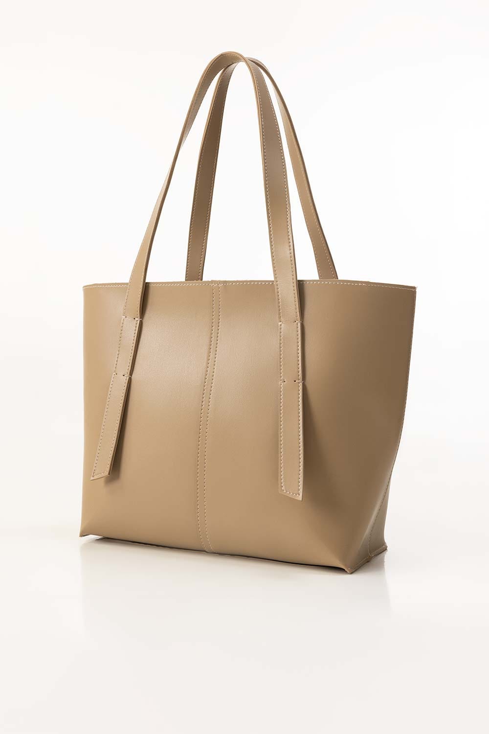 Beige Shoulder Bag IBS-SHB25-004