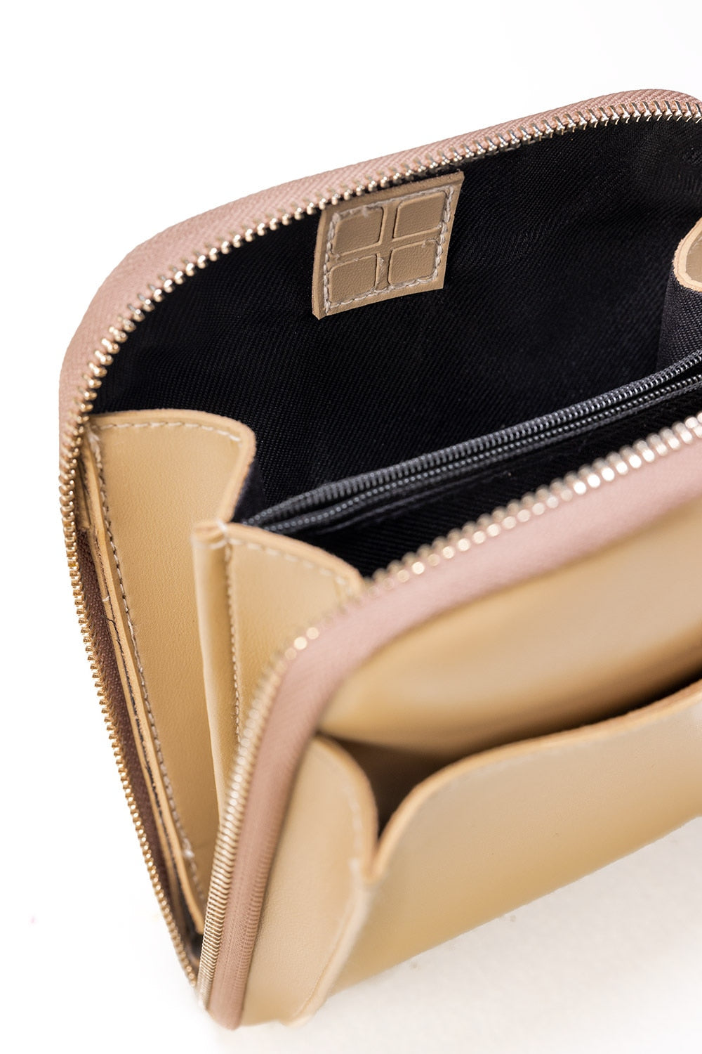 Beige Cross Body WalletIBS-CBW25-003