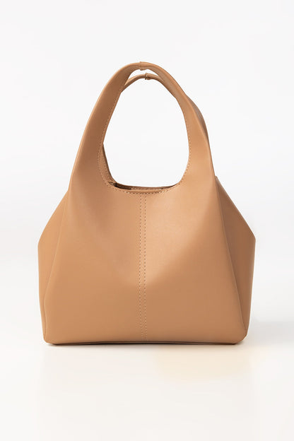 Beige Handbag IBS-HDB25-002