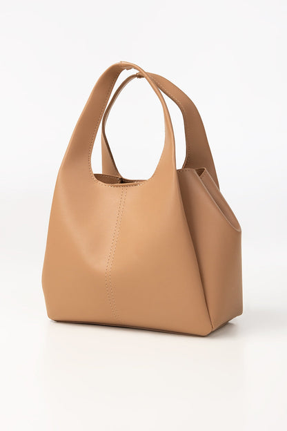 Beige Handbag IBS-HDB25-002