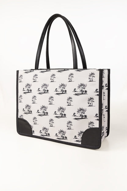 White Tote Bag IBS-TTB25-050