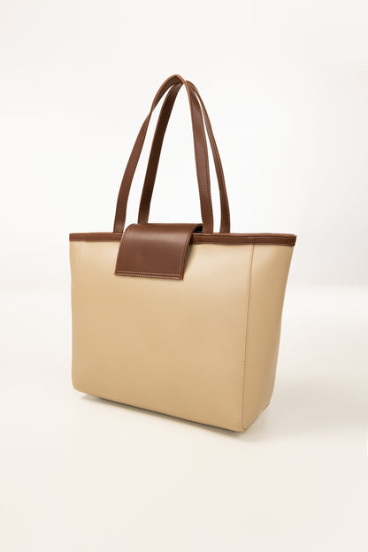 Beige Tote Bag IBS-TTB25-039