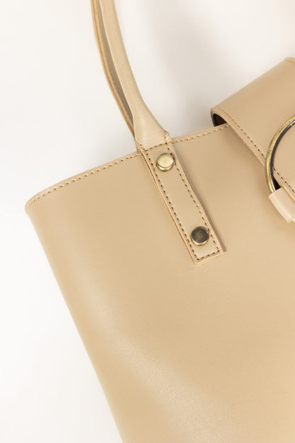 Beige Shoulder Bag IBS-SHB25-029