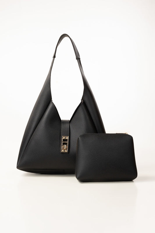 Black Shoulder Bag IBS-SHB25-037
