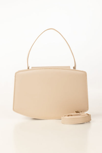Beige Handbag IBS-HDB25-012