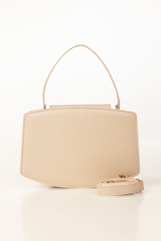 Beige Handbag IBS-HDB25-012