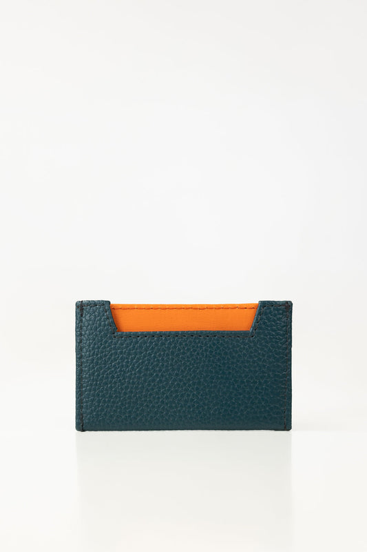 Orange Teal Card Holder IBS-CH25-013