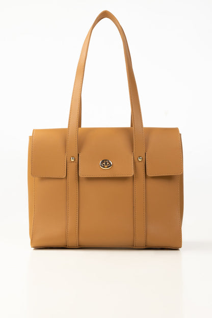 Tan Tote Bag IBS-TTB25-090