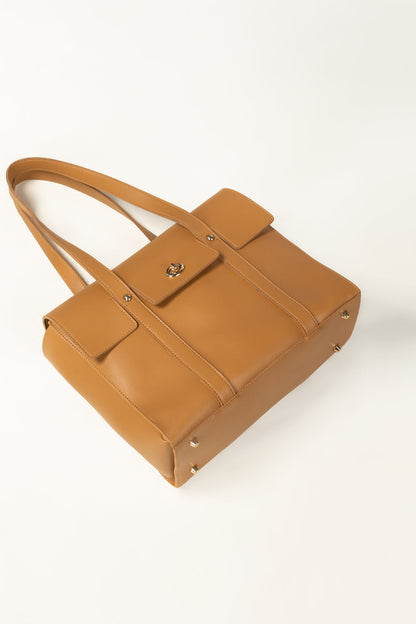 Tan Tote Bag IBS-TTB25-090
