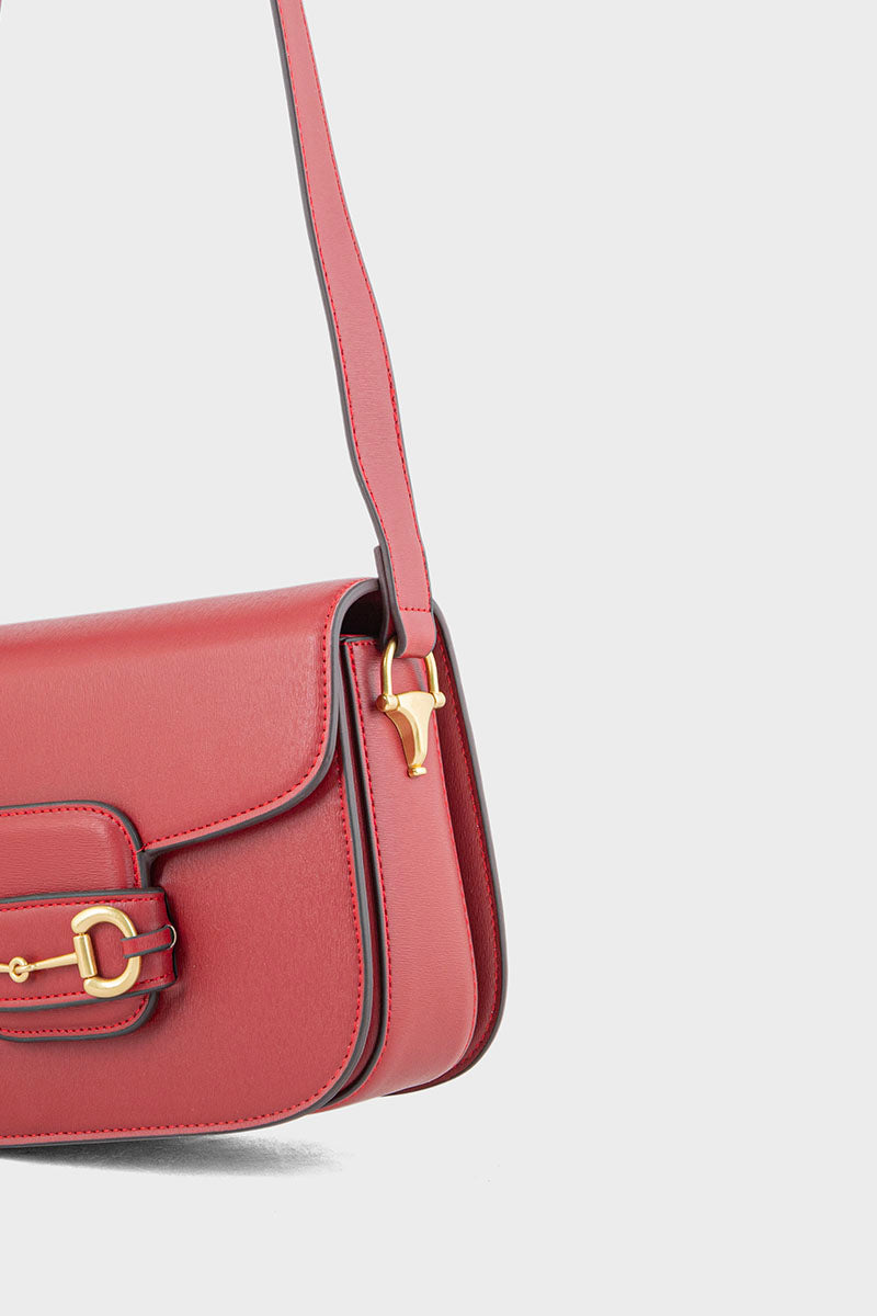 Flap Shoulder Bags BS2124-Red