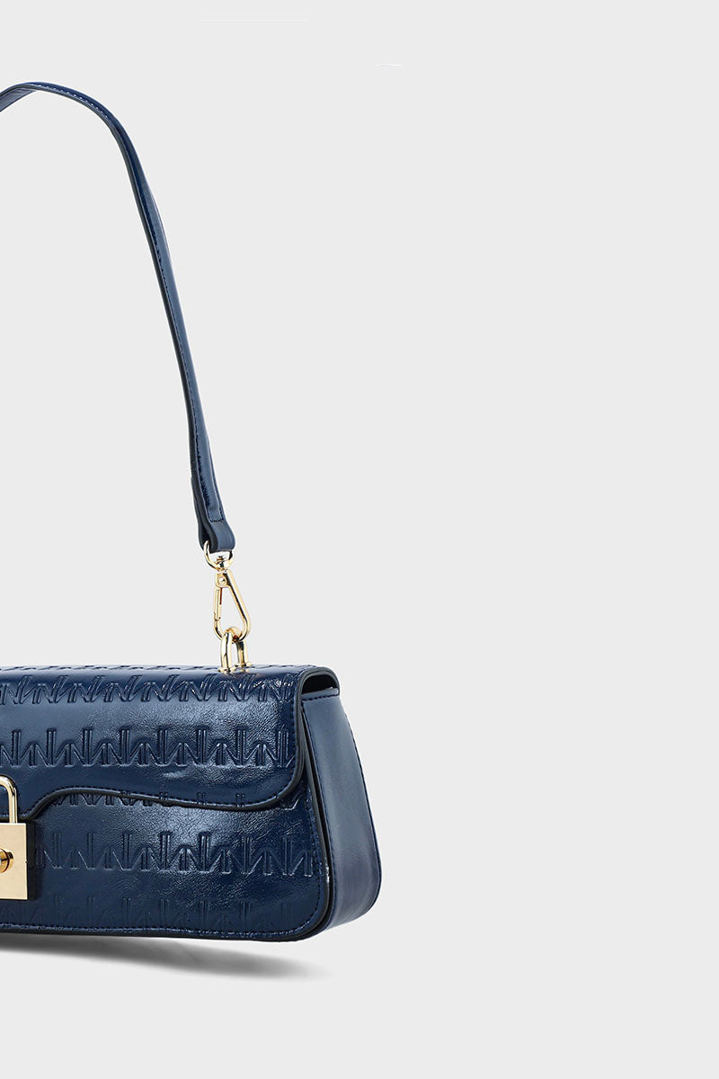 Flap Shoulder Bags BS2051-Navy