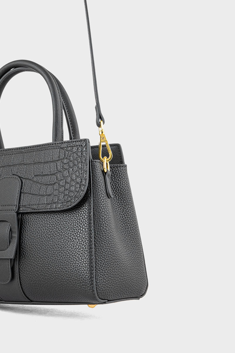 Top Handle Hand Bags BH0089-Black