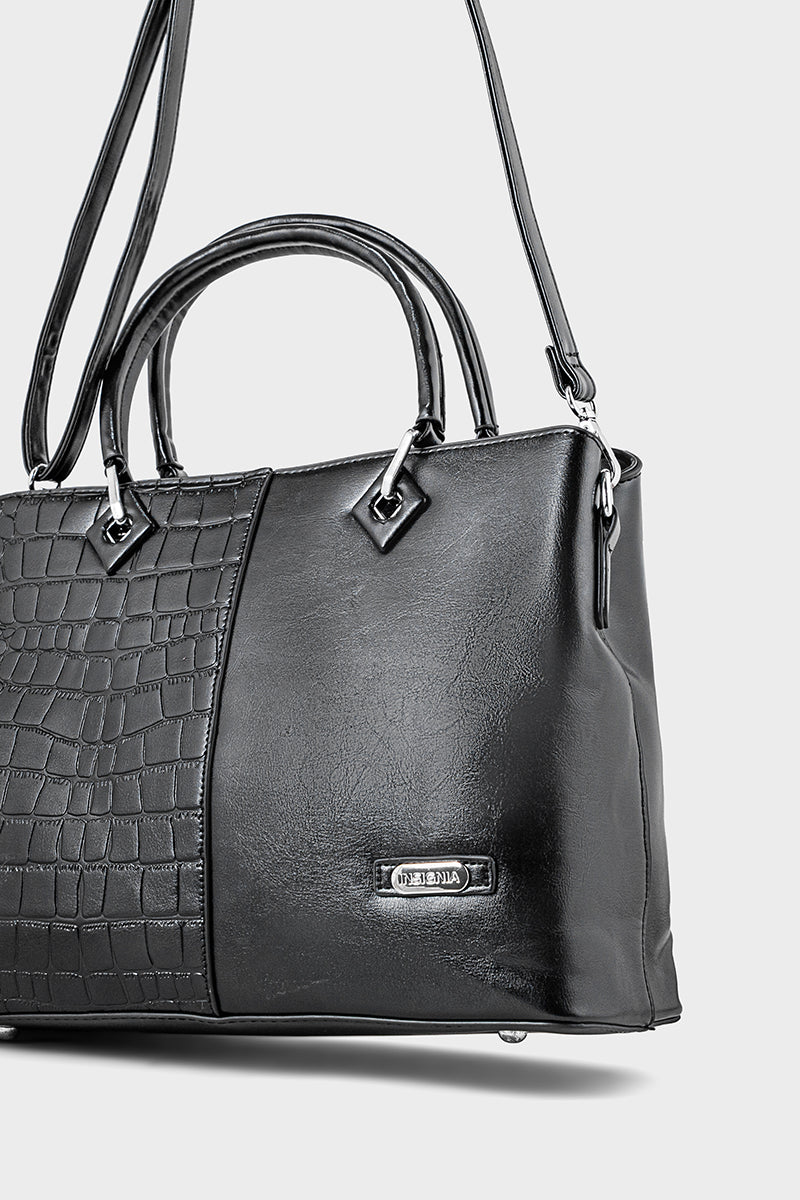 Top Handle Hand Bags BH0068-Black