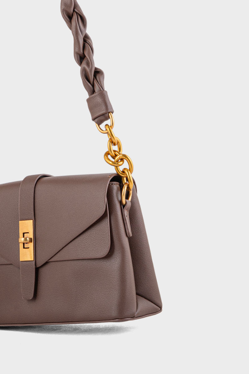 Cross Shoulder Bags BS2125-Brown
