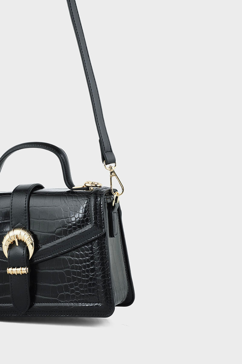 Flap Shoulder Bags BH0058-Black