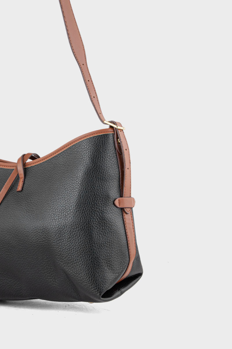 Tote Hand Bags BS2084-Black