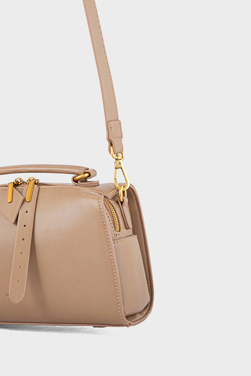 Top Handle Hand Bags BH0088-Coffee