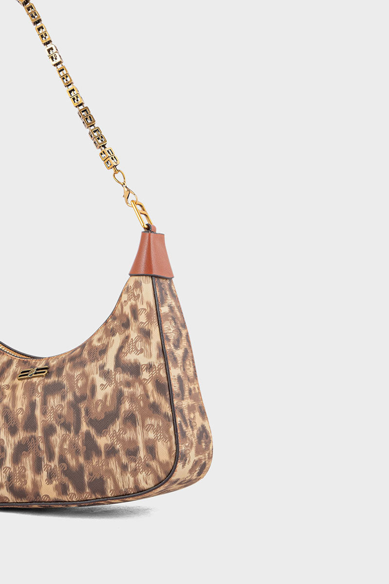 Cross Shoulder Bags BS2117-Brown