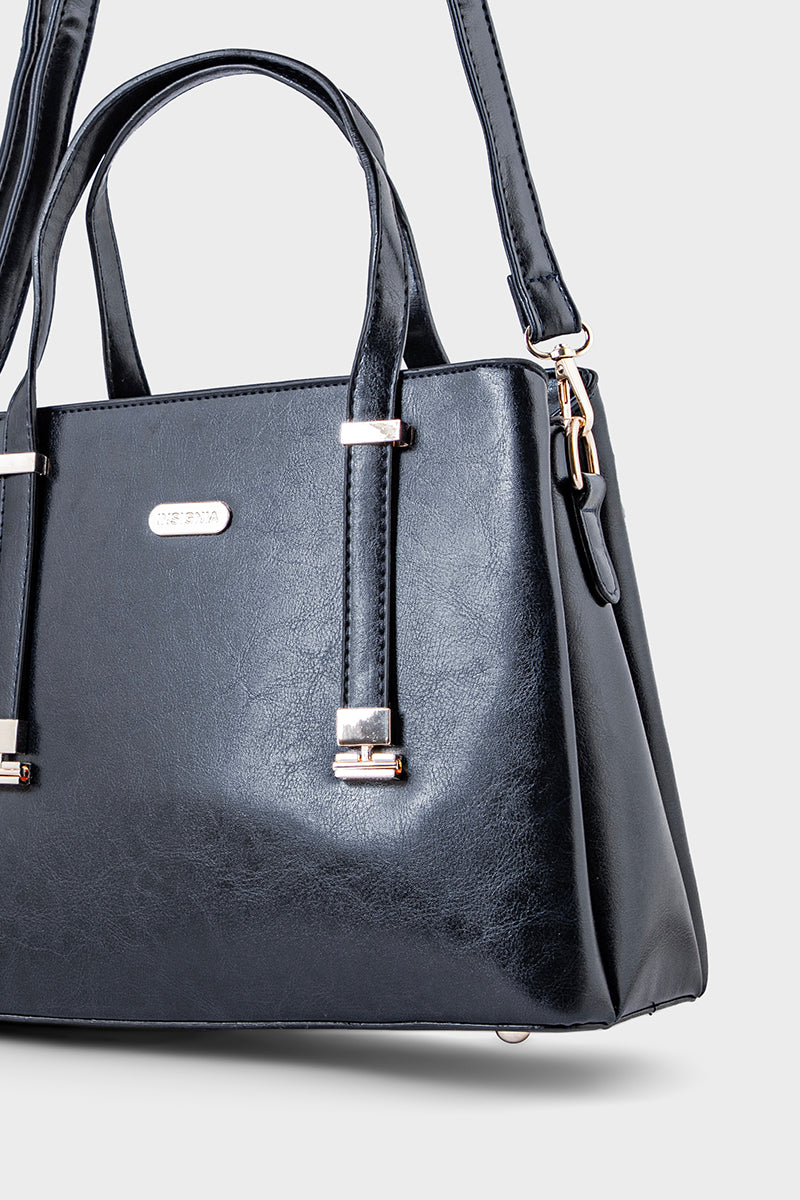 Top Handle Hand Bags BH0070-Blue