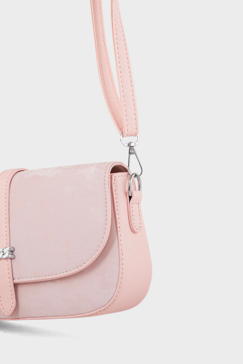Flap Shoulder Bags BS2133-Pink