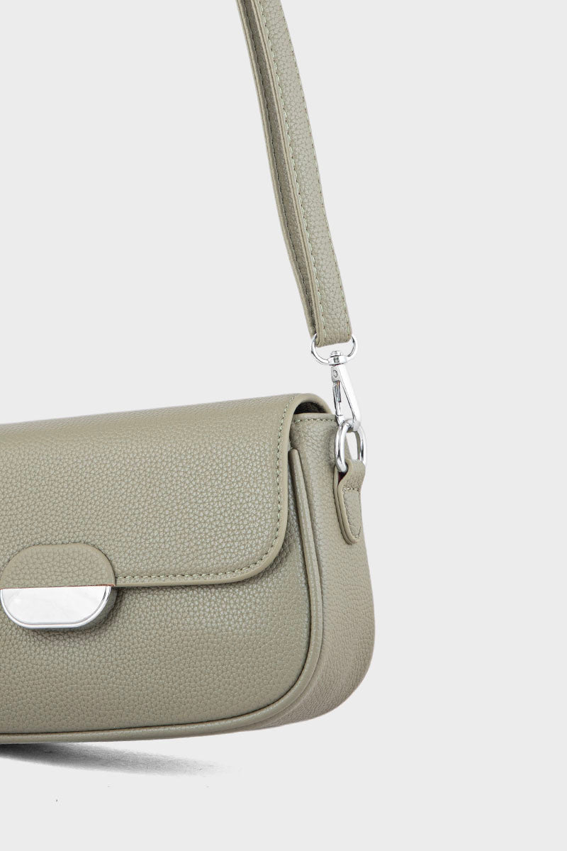 Flap Shoulder Bags BS2107-Olive