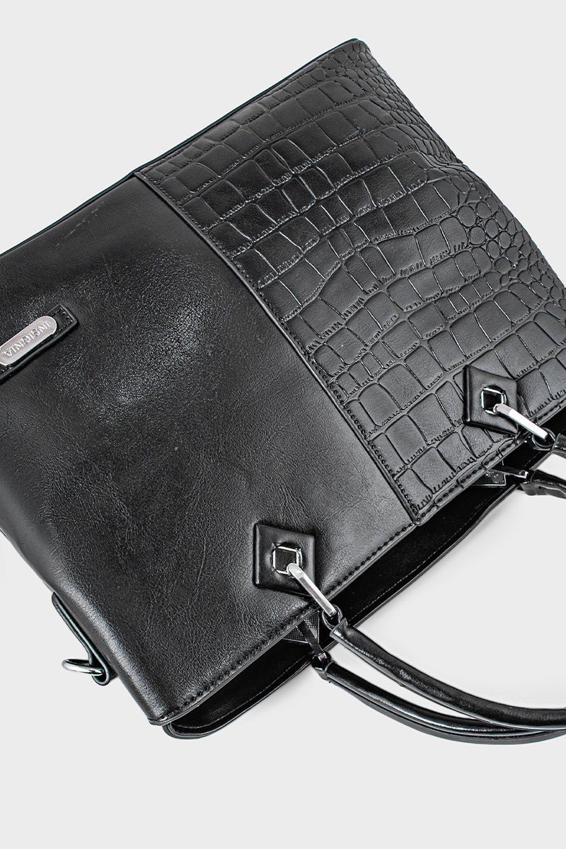 Top Handle Hand Bags BH0068-Black