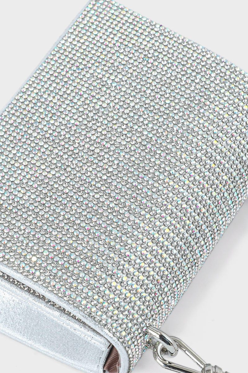 Top Handle Hand Bags BH0044-Silver