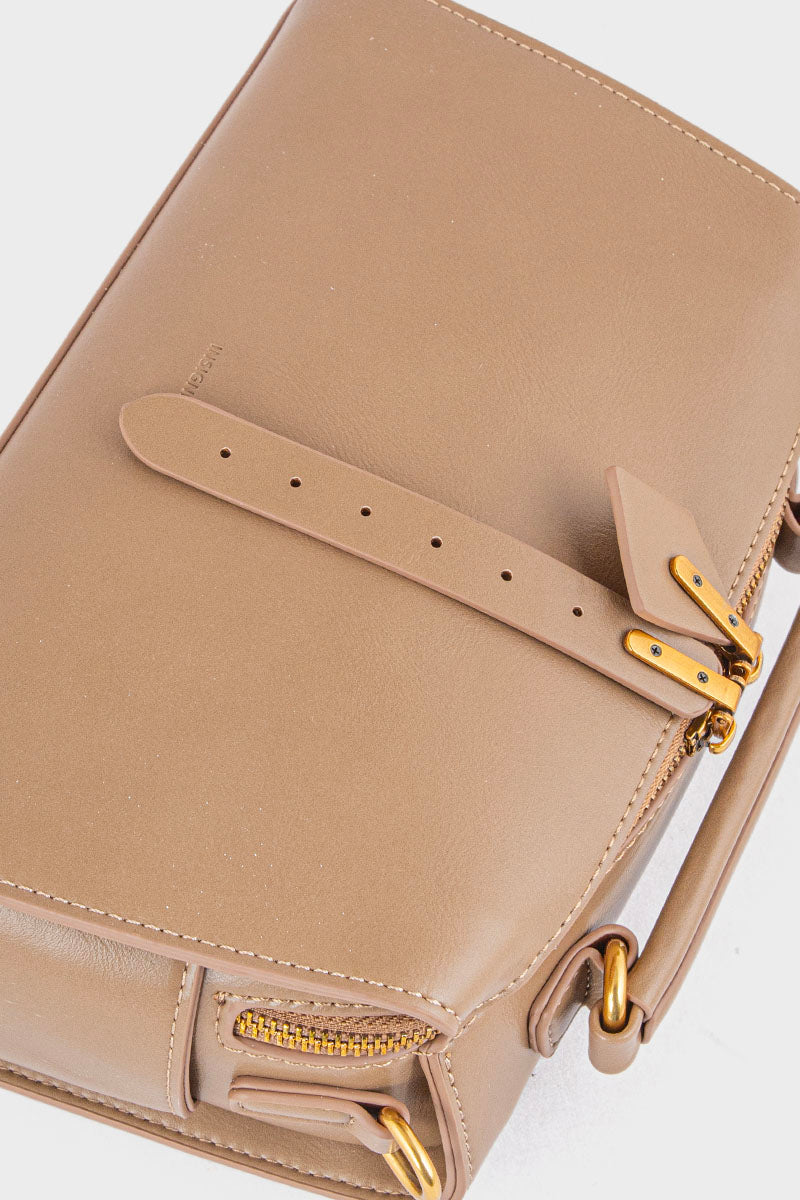 Top Handle Hand Bags BH0088-Coffee