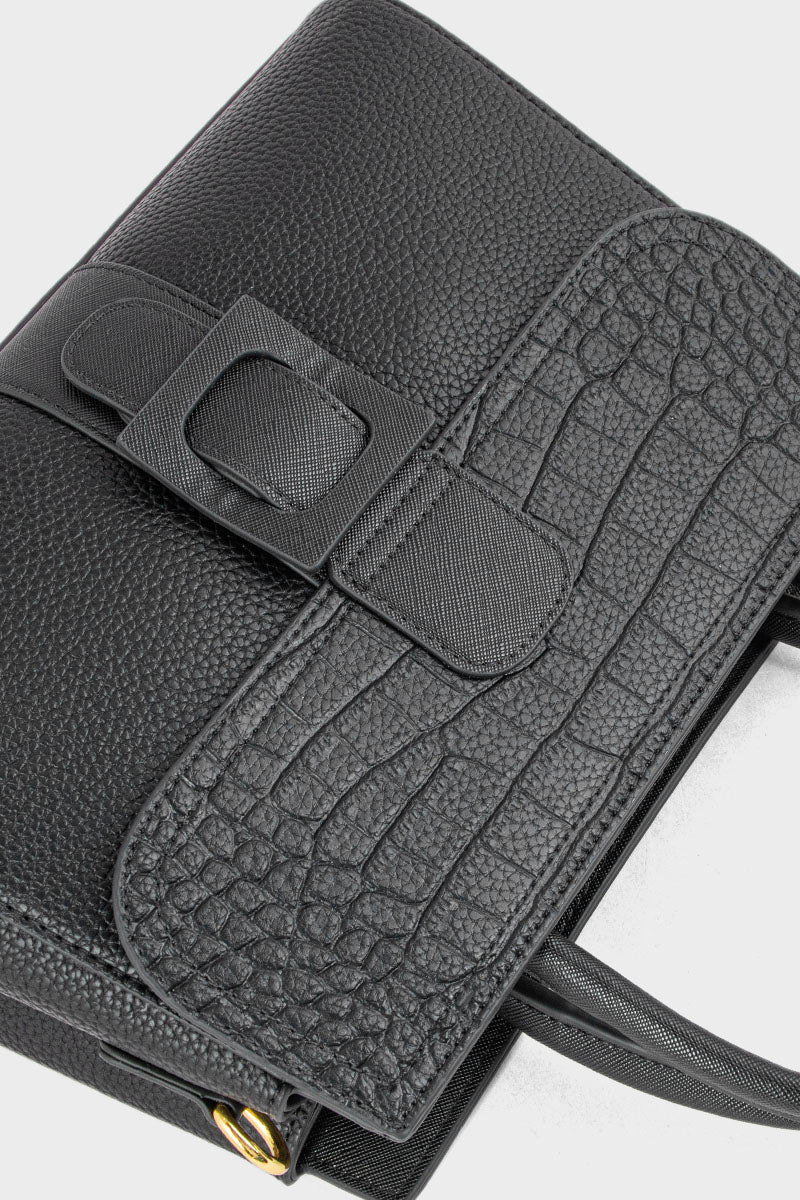 Top Handle Hand Bags BH0089-Black