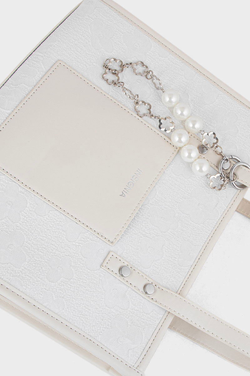 Tote Hand Bags BS2106-White