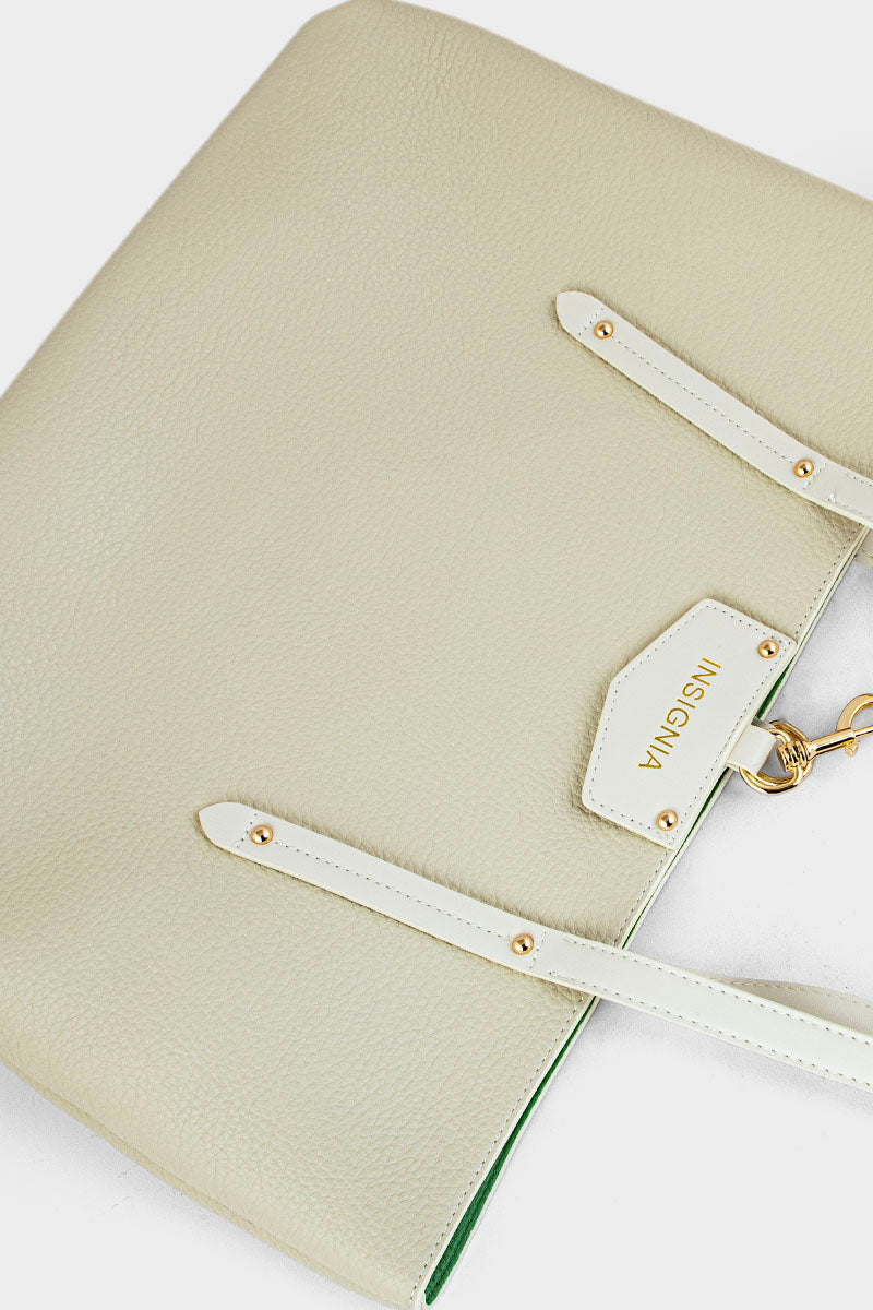 Tote Hand Bags BS2063-Ivory
