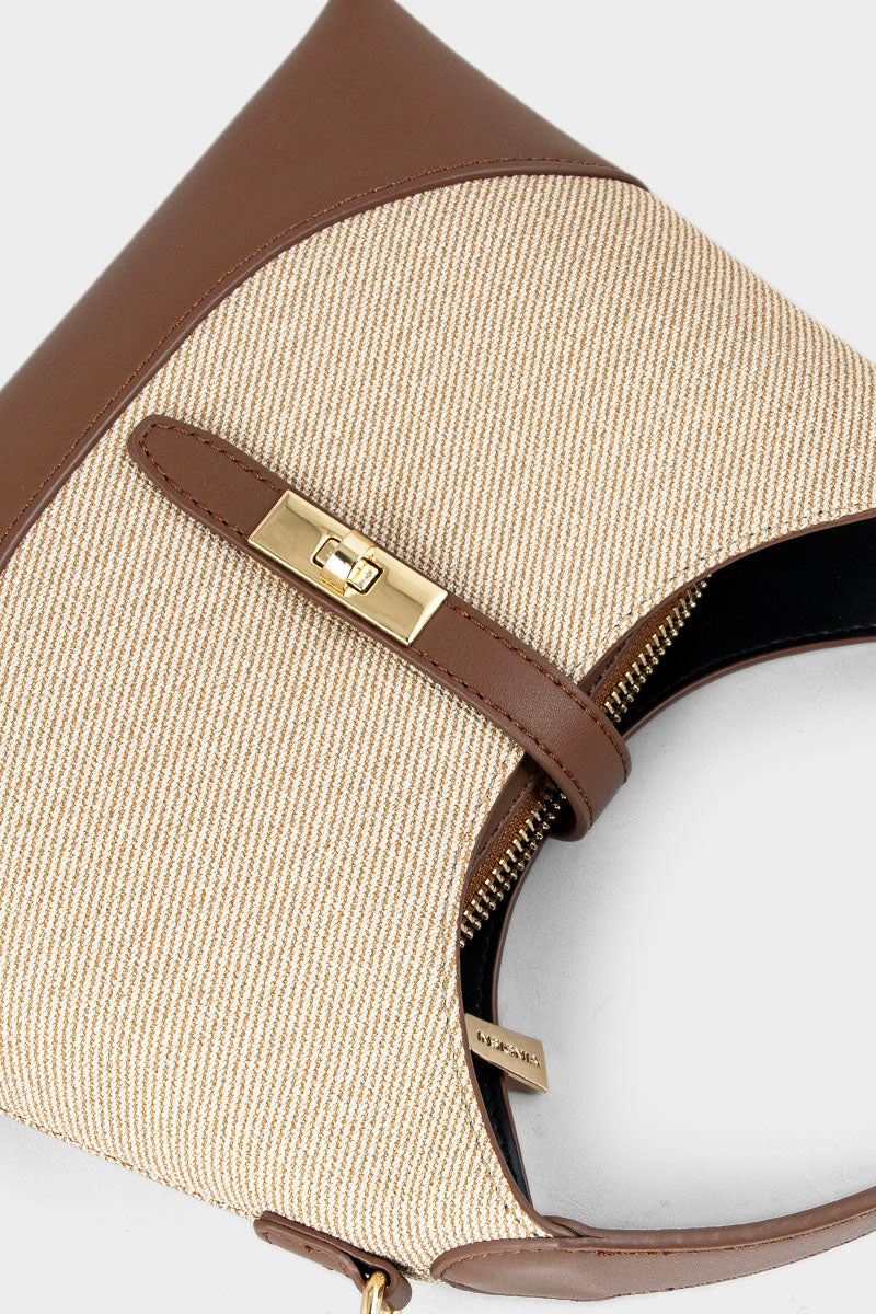 Hobo Hand Bags BH0065-Beige