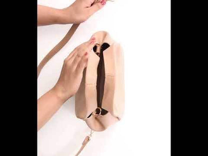 Beige Handbag IBS-HDB25-002